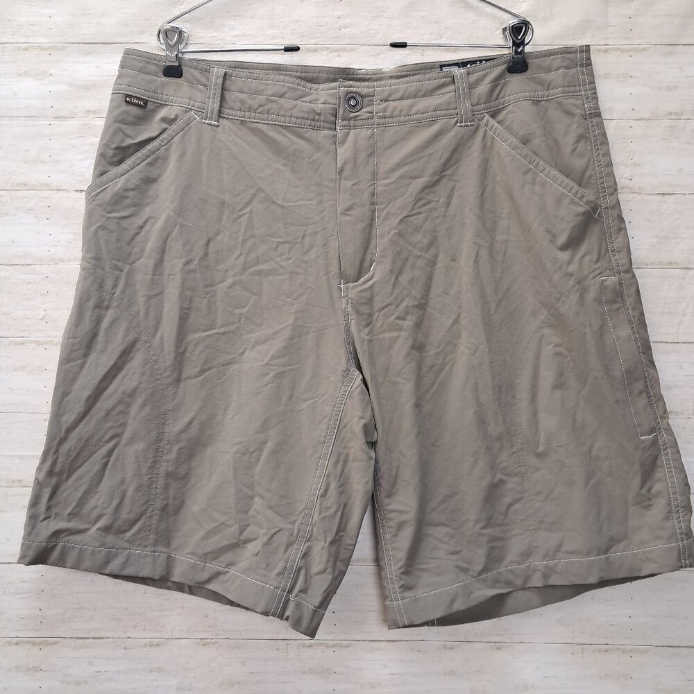 KUHL Nylon Stretch Outdoor Shorts 10" Inseam Size 38